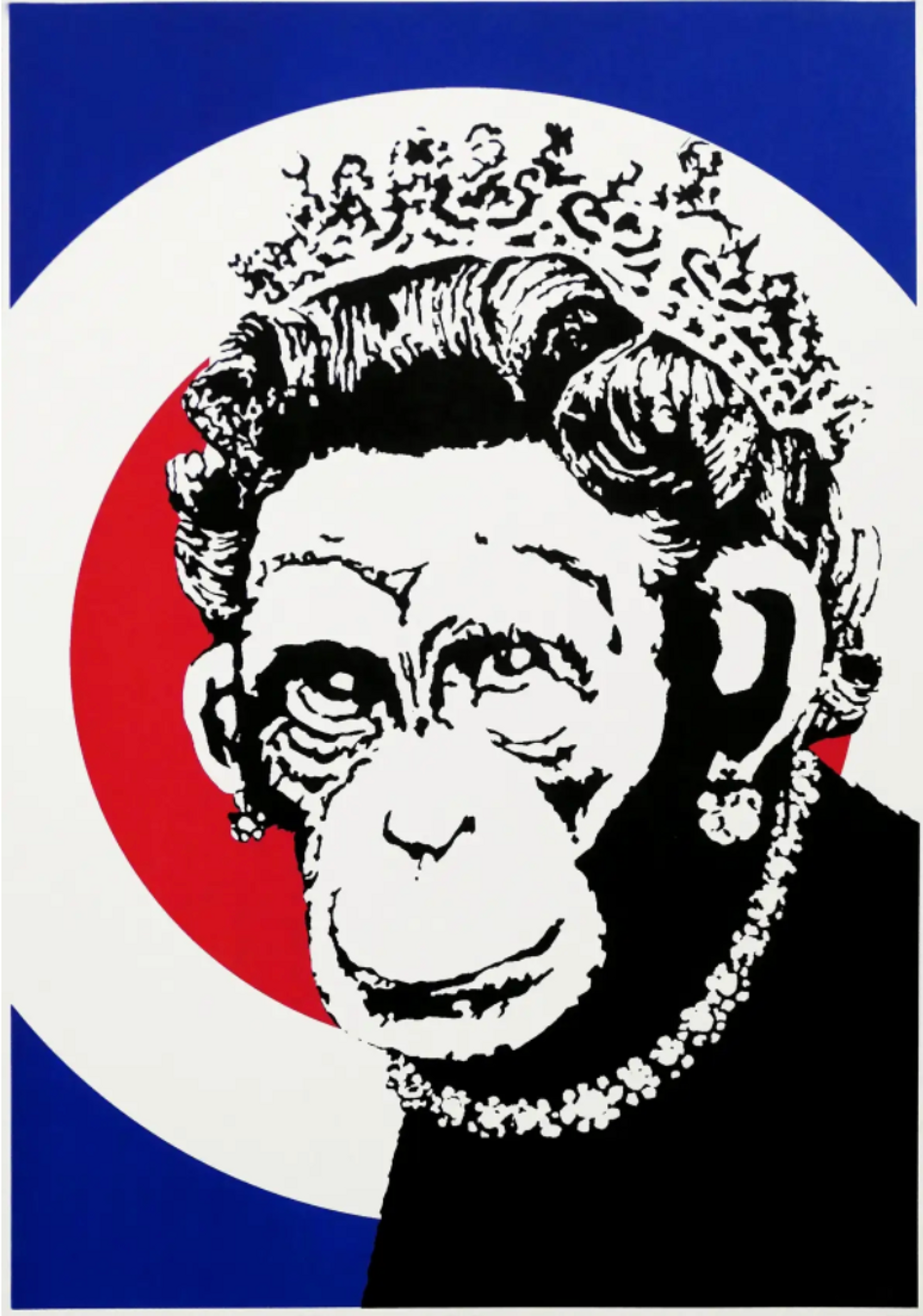 Monkey Queen by Banksy