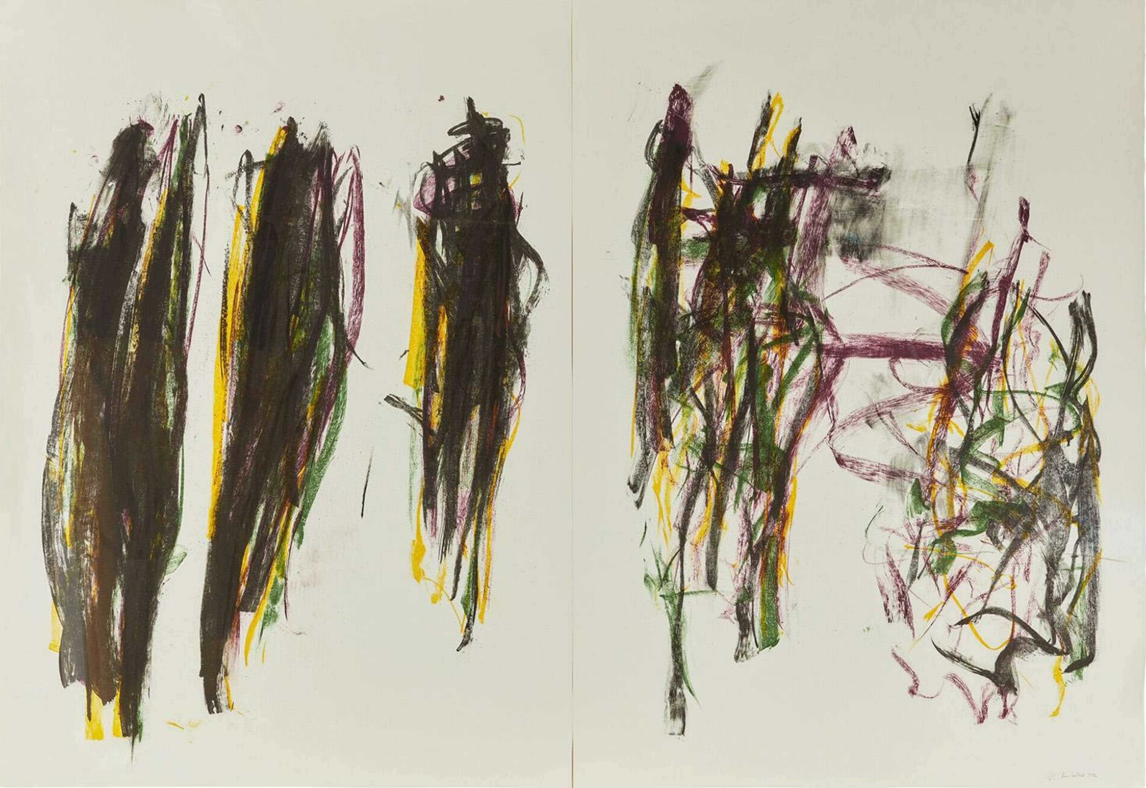 Trees II - Signed Print by Joan Mitchell 1992 - MyArtBroker