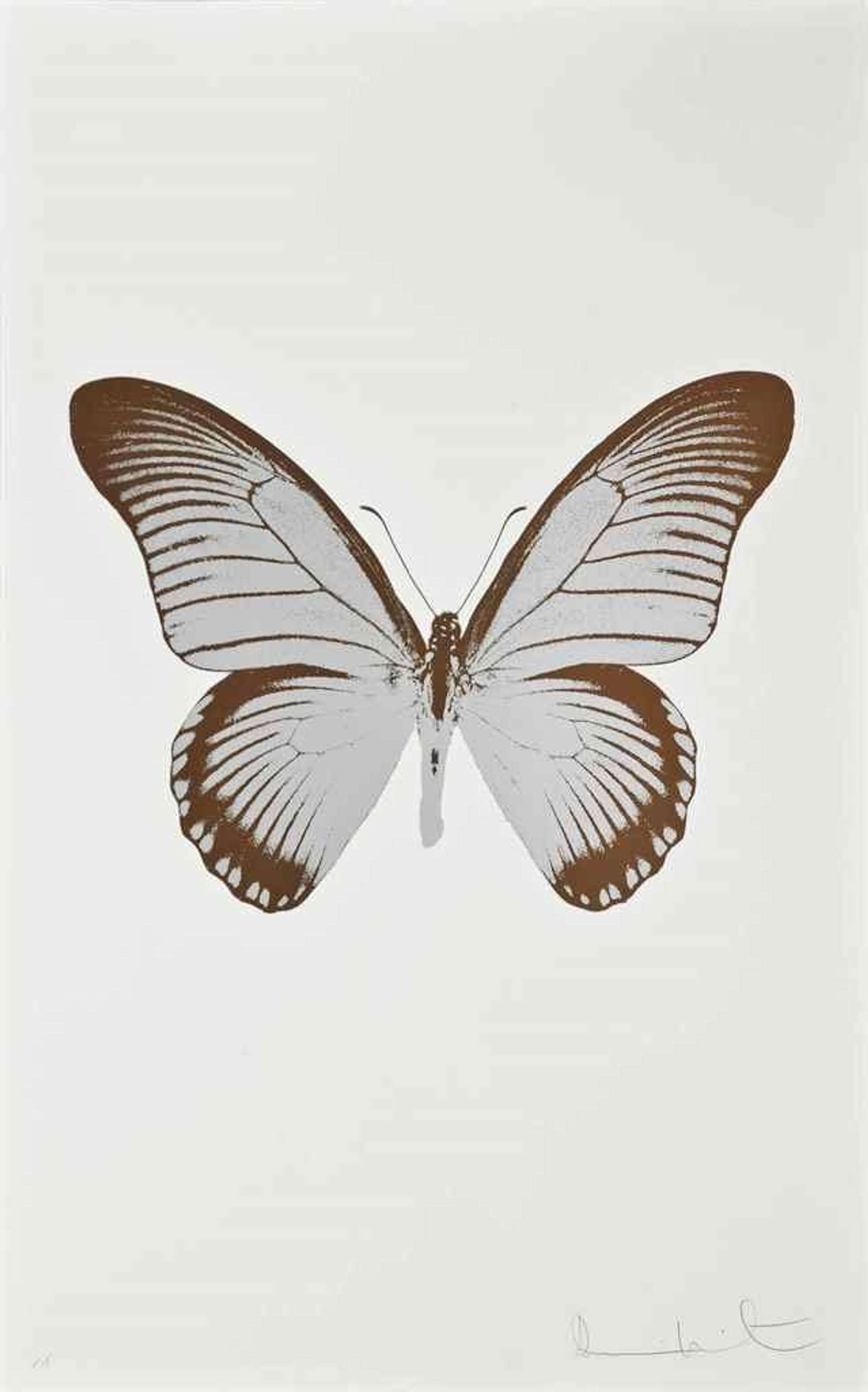 Damien Hirst: The Souls IV (silver gloss, chocolate) - Signed Print