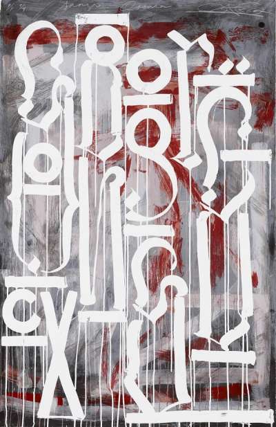 Sangre Oscura - Signed Print by RETNA 2011 - MyArtBroker