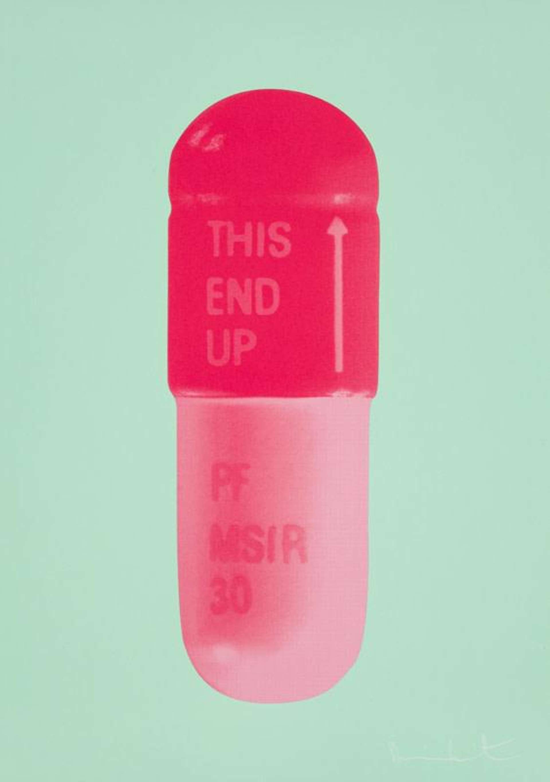 The Cure (mint green, desire, orchid pink) - Signed Print by Damien Hirst 2014 - MyArtBroker