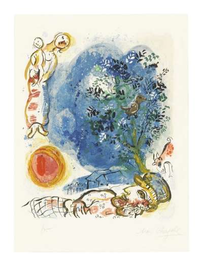 Le Paysan - Signed Print by Marc Chagall 1961 - MyArtBroker