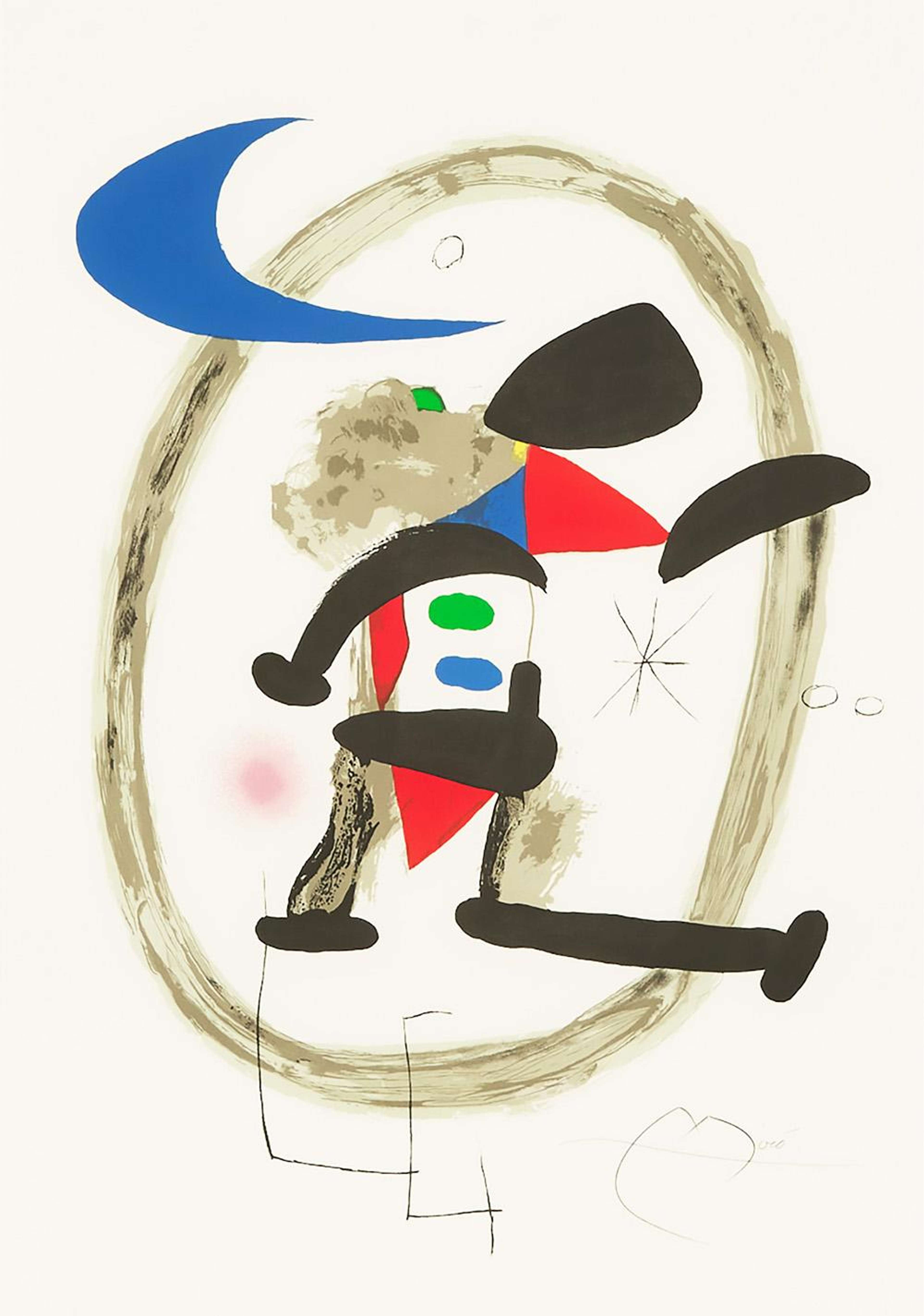 Arlequin Circonscrit - Signed Print by Joan Miro 1973 - MyArtBroker