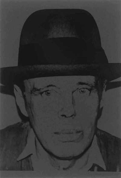 Andy Warhol: Joseph Beuys (F. & S. II.246) - Signed Print