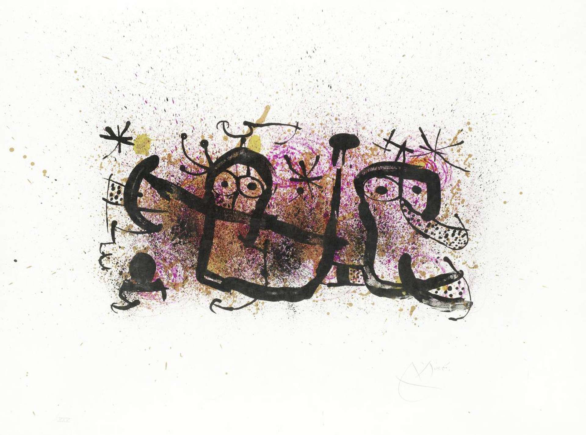Joan Miró: Ma De Proverbis - Signed Print