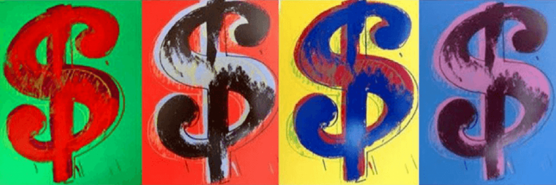 Dollar Signs by Andy Warhol