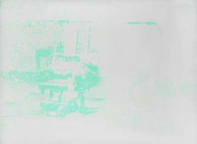 Andy Warhol: Electric Chair (F. & S. II.80) - Signed Print