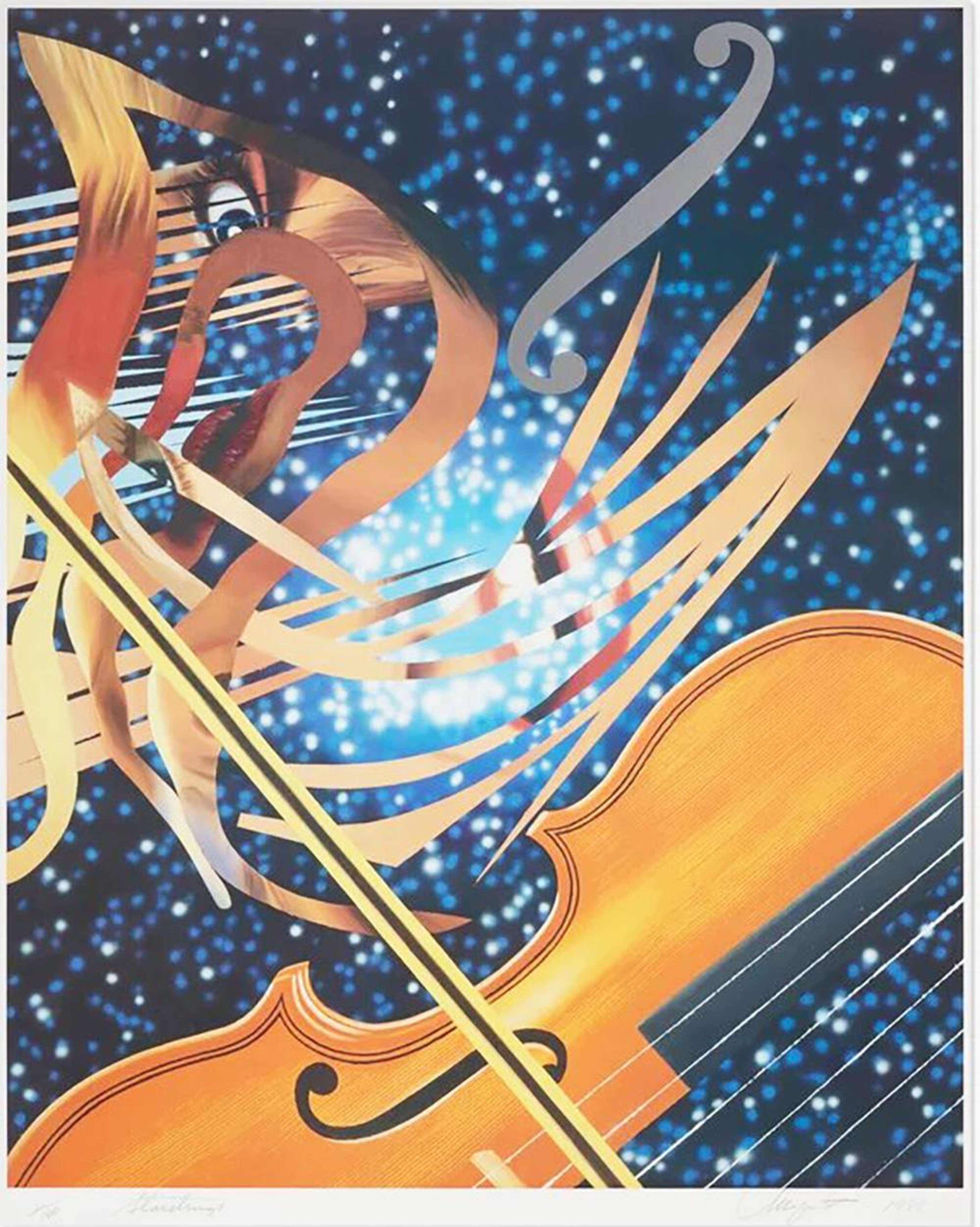 StarStrings - Signed Print by James Rosenquist 1988 - MyArtBroker