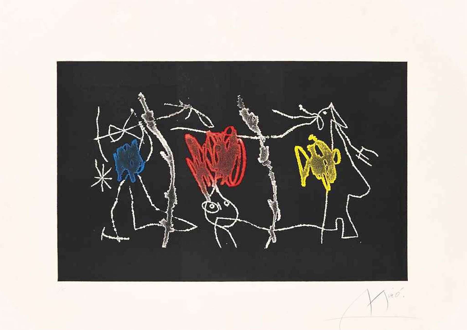 Joan Miró: Nocturn Catala - Signed Print