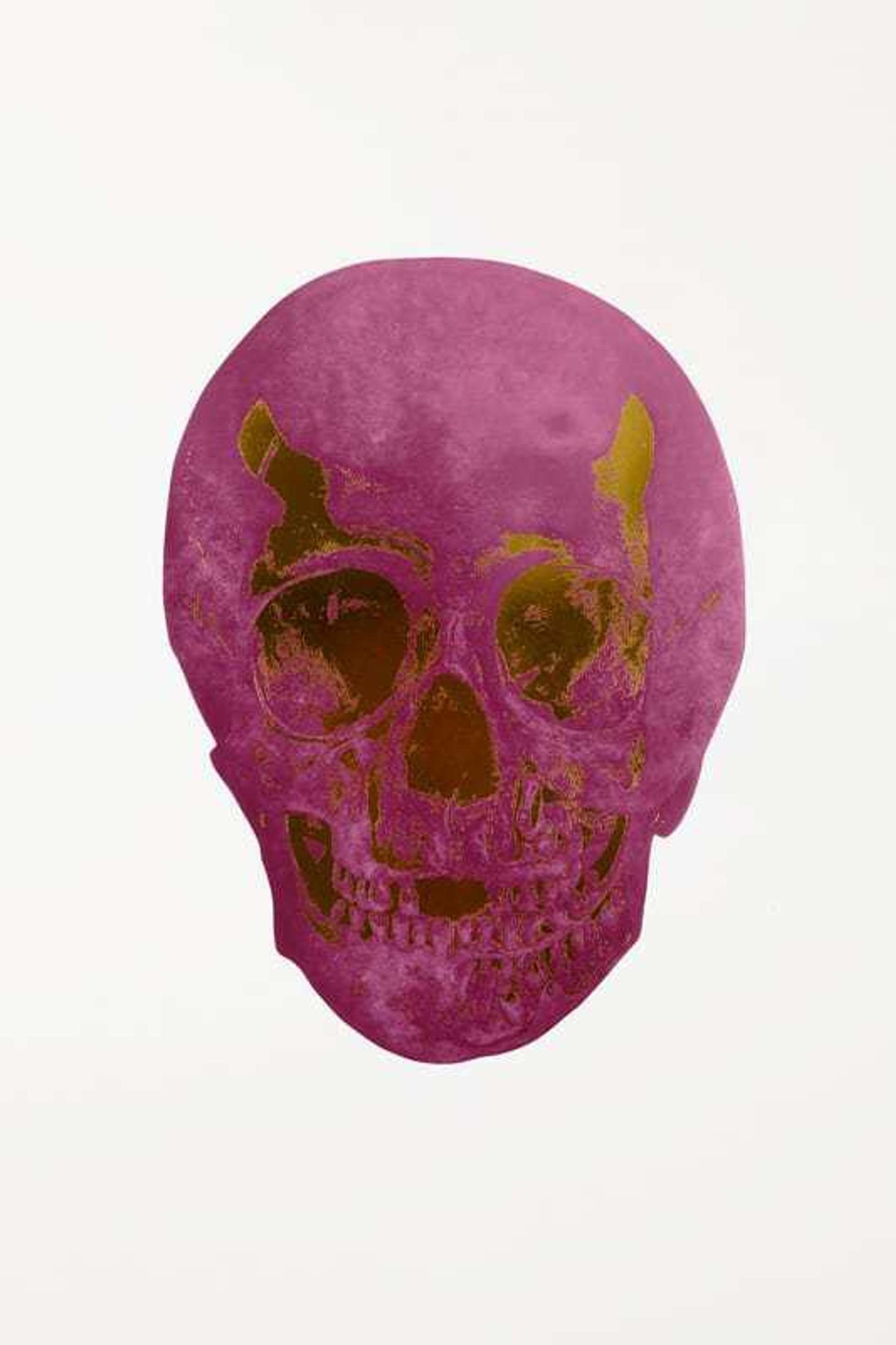 The Dead (loganberry pink, oriental gold) - Signed Print by Damien Hirst 2014 - MyArtBroker