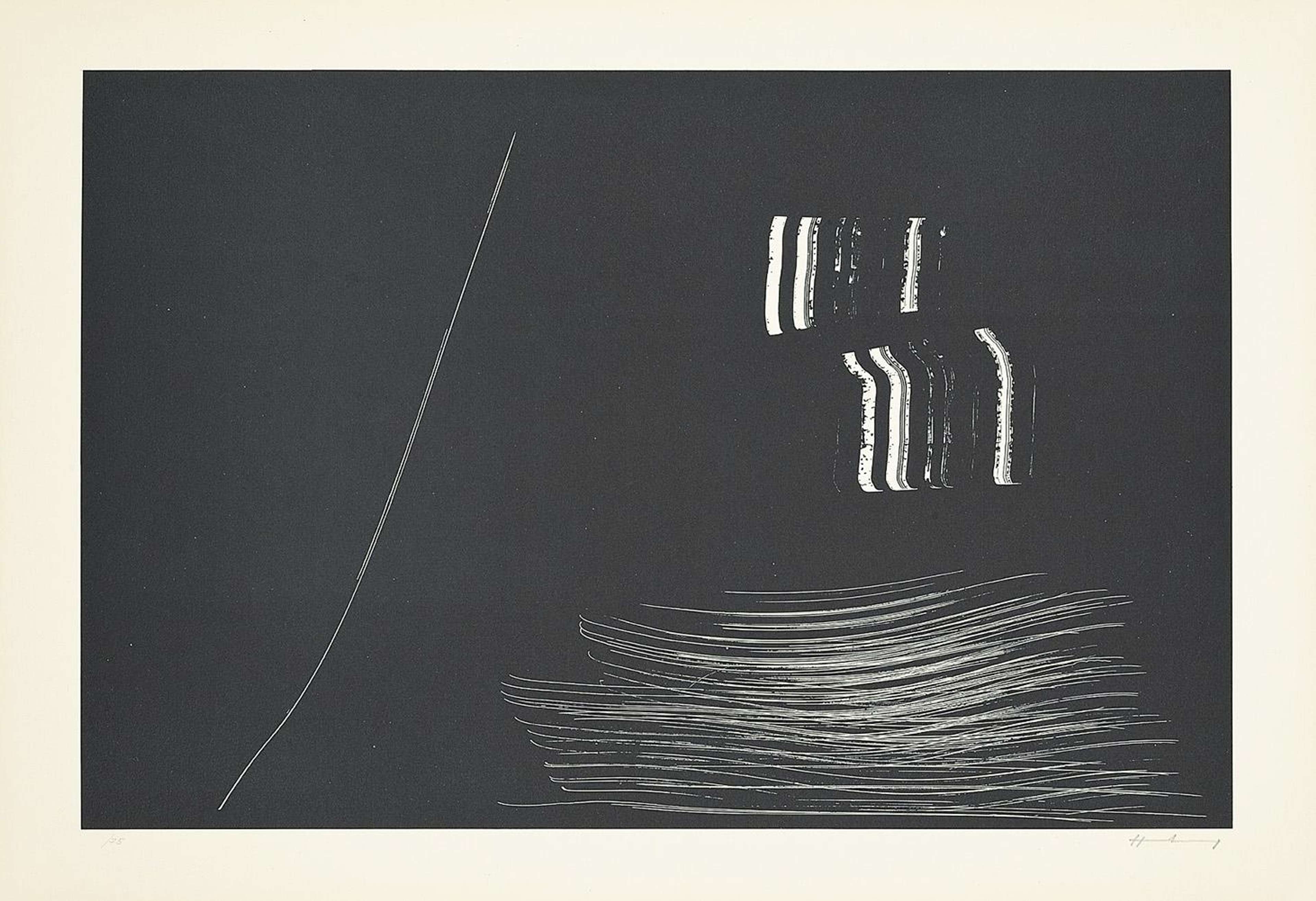 Farandole 12 - Signed Print by Hans Hartung 1971 - MyArtBroker