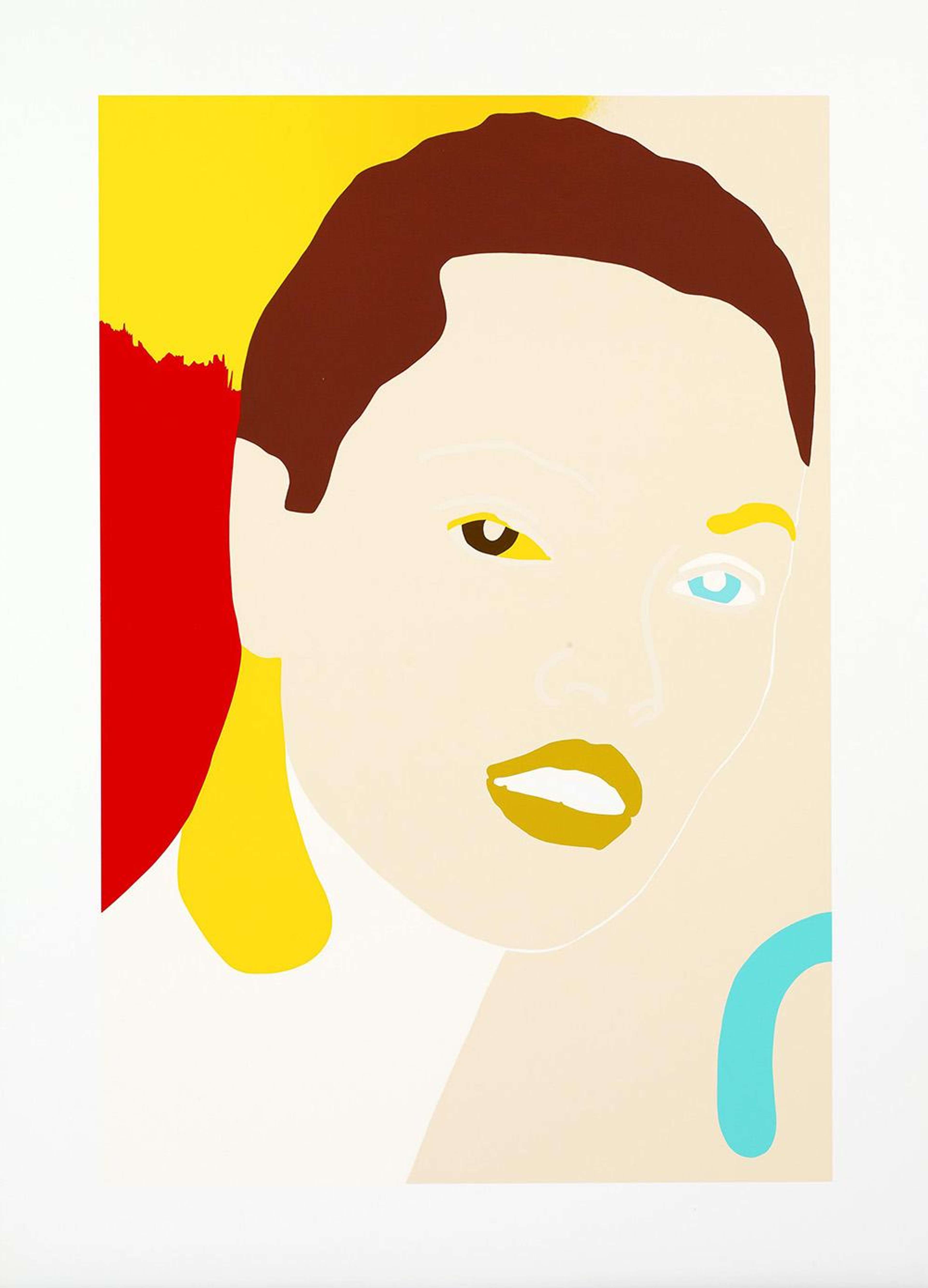 Young Woman - Signed Print by Gary Hume 1998 - MyArtBroker