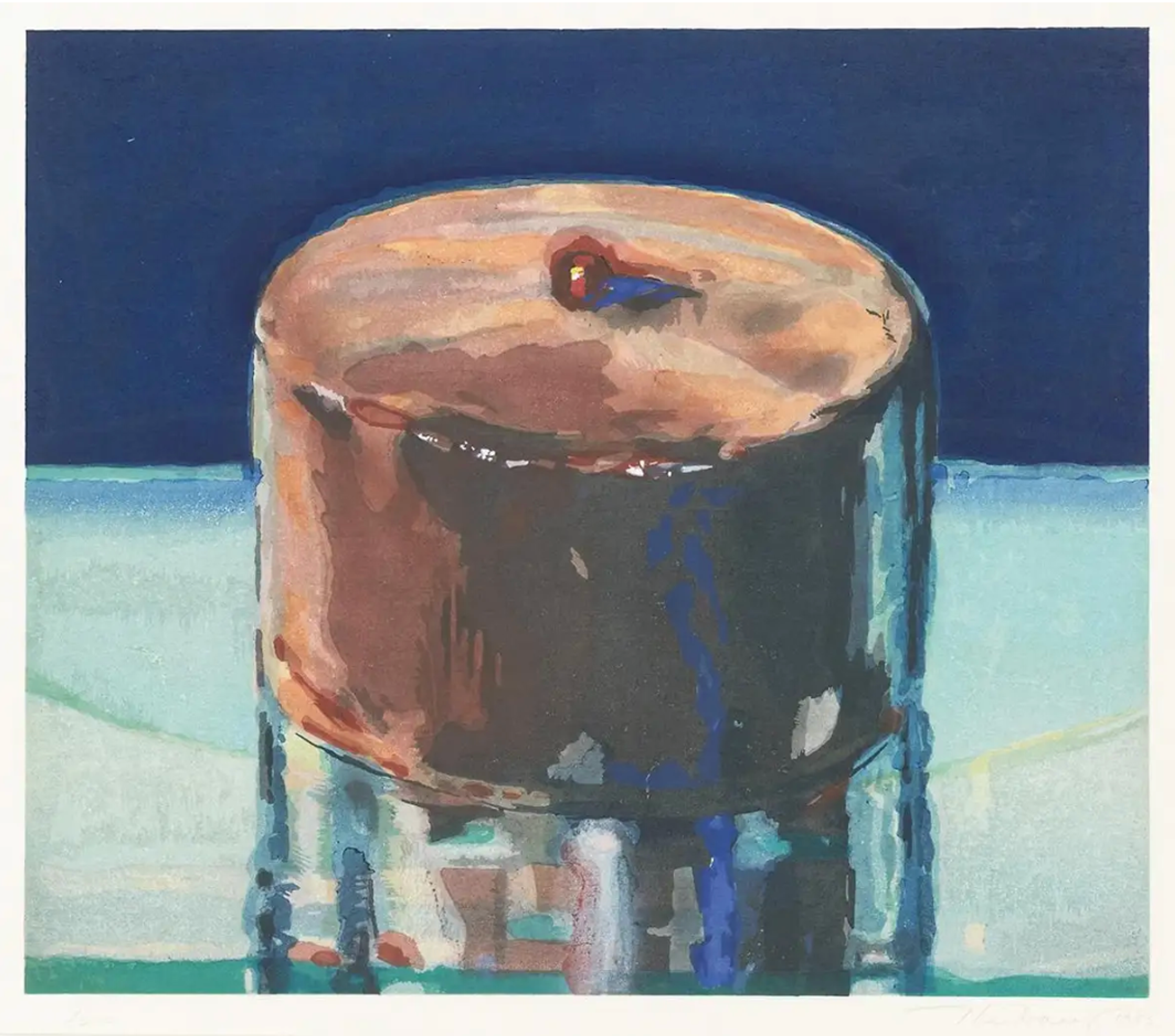 Dark Cake by Wayne Thiebaud - MyArtBroker 