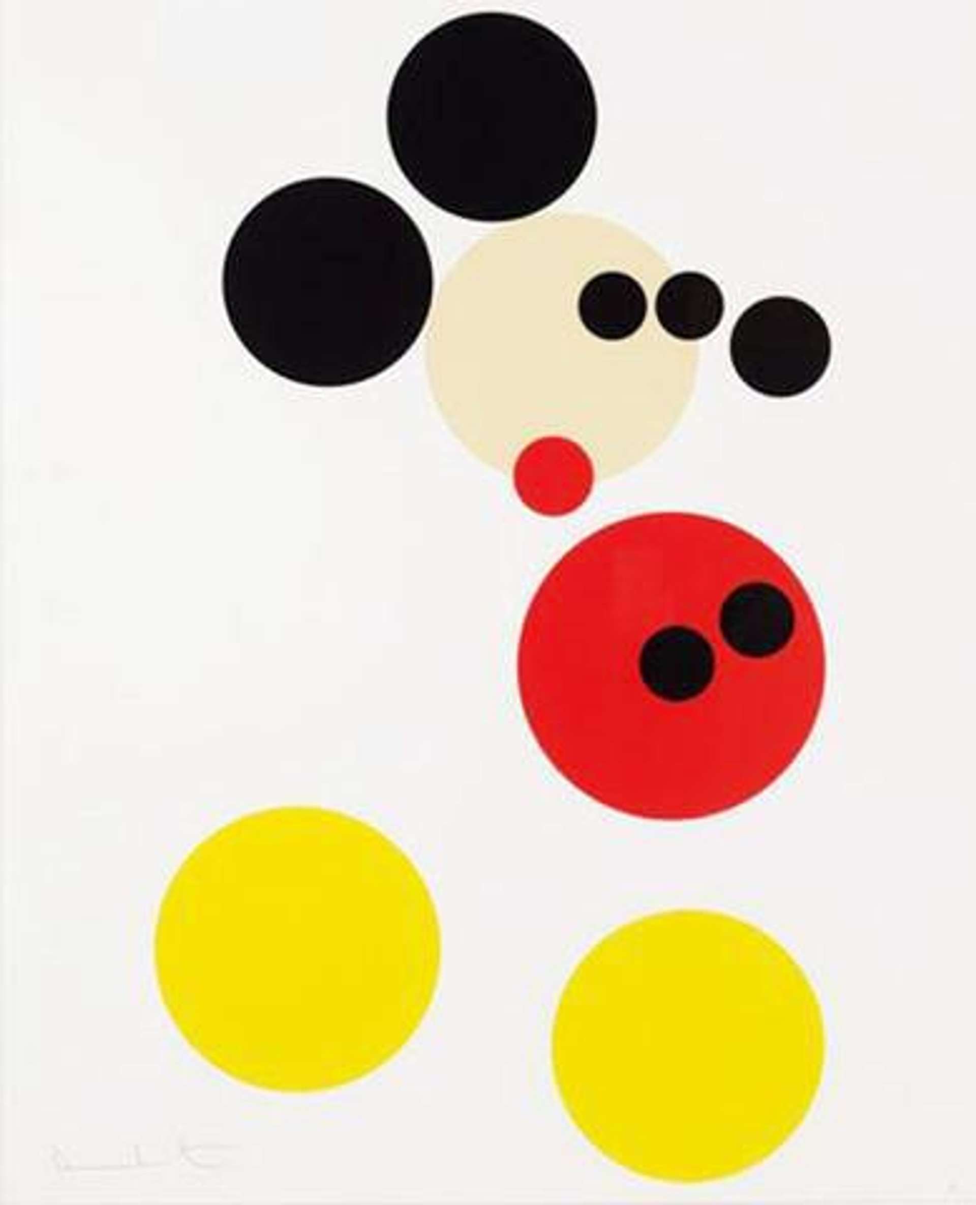 Damien Hirst: Mickey Mouse - Signed Print