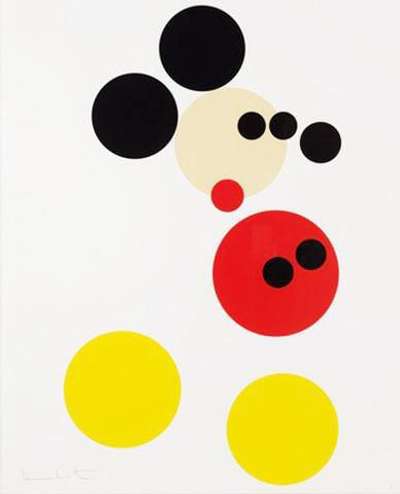 Damien Hirst: Mickey Mouse - Signed Print