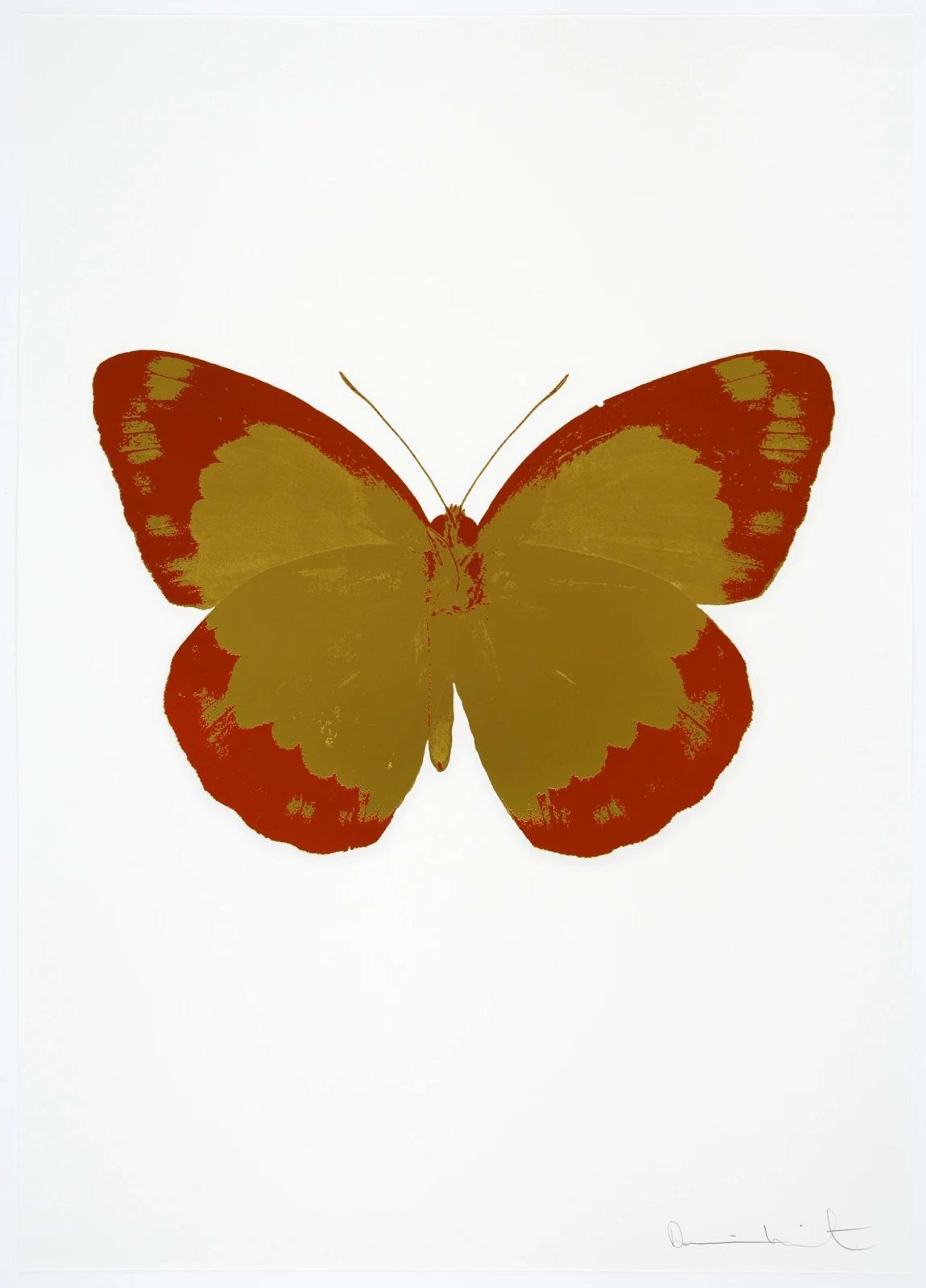The Souls II (oriental gold, prairie copper, blind impression) - Signed Print by Damien Hirst 2010 - MyArtBroker