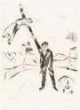 Marc Chagall: Der Spaziergang II (Mein Leben) - Signed Print