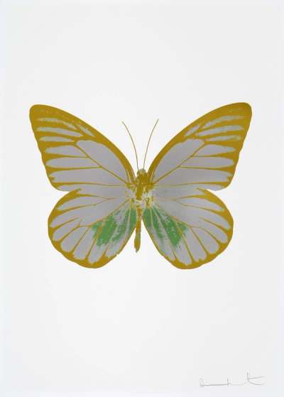 The Souls I (silver gloss, leaf green, oriental gold) - Signed Print by Damien Hirst 2010 - MyArtBroker