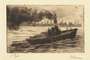 Maximilien Luce: Bateau Sur La Rivière - Signed Print