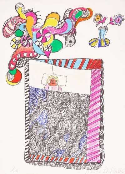 Le Sommeil - Signed Print by Niki de Saint Phalle 1970 - MyArtBroker