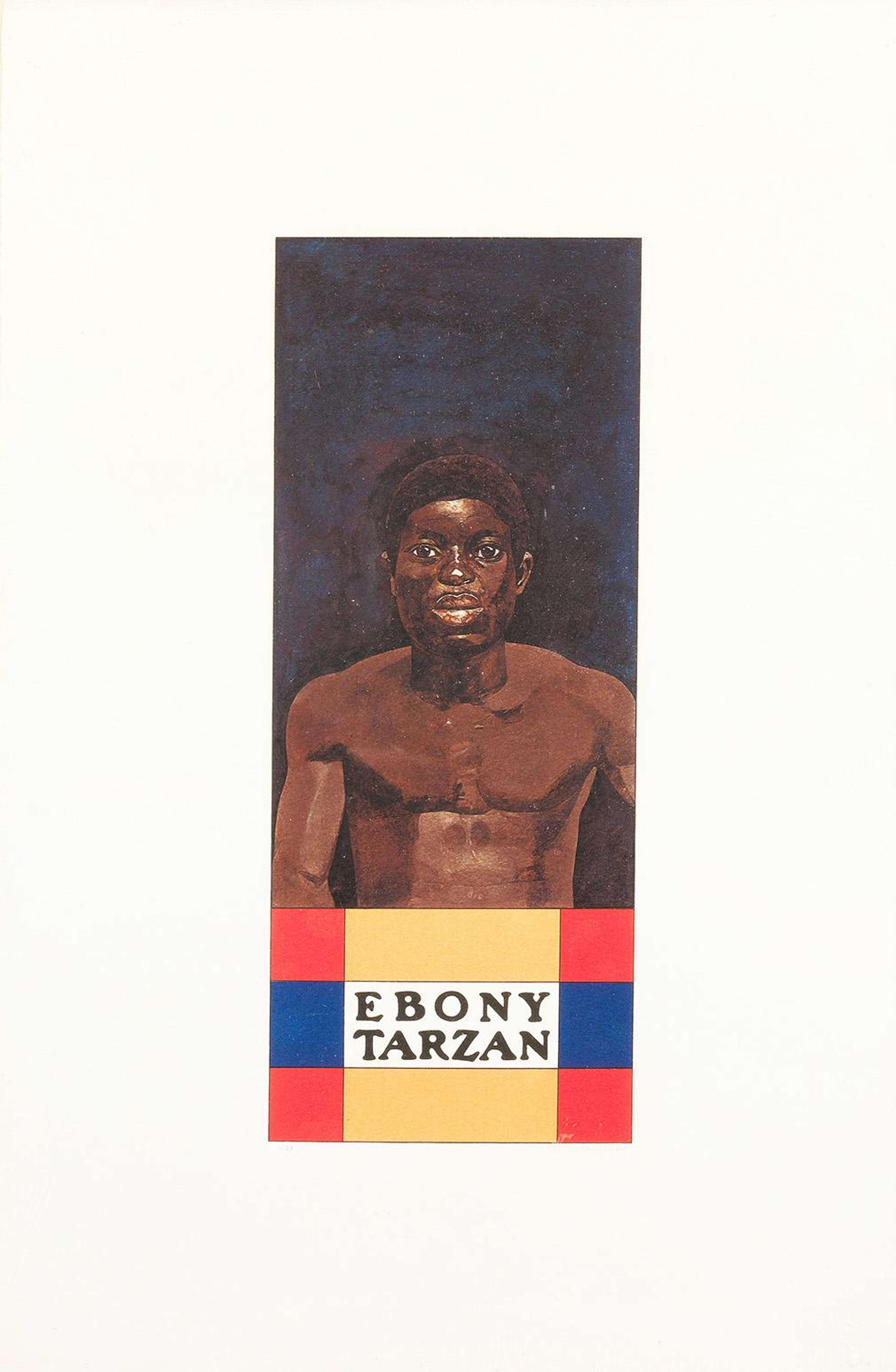 Ebony Tarzan - Signed Print by Peter Blake 1972 - MyArtBroker