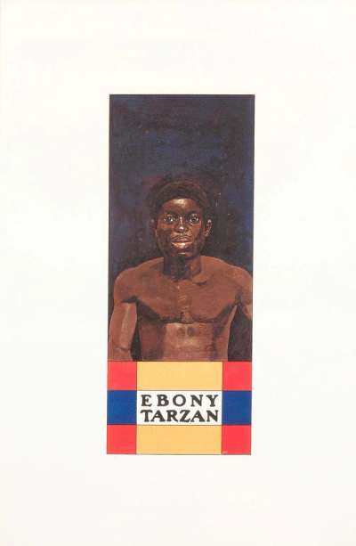 Ebony Tarzan - Signed Print by Peter Blake 1972 - MyArtBroker