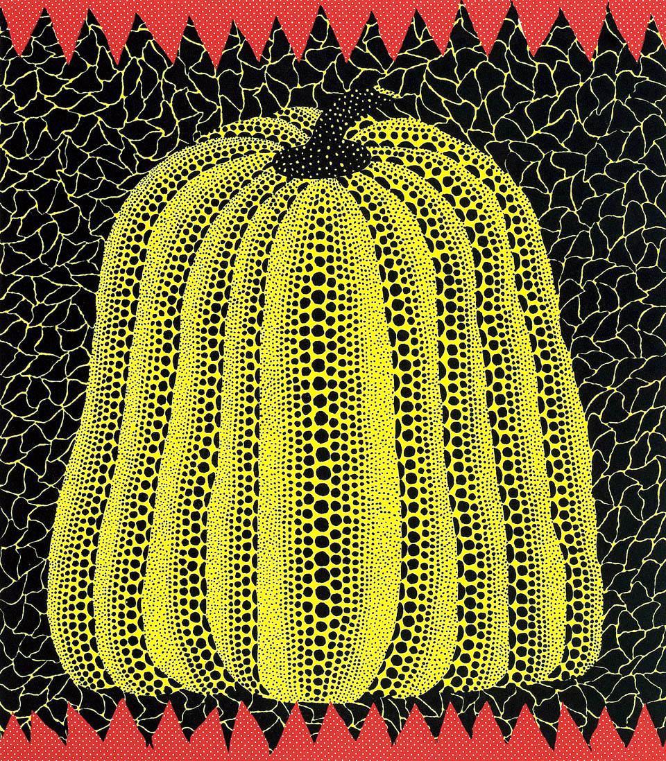 Yayoi Kusama Pumpkin (yellow) , Kusama 5 (Signed Print) 1982