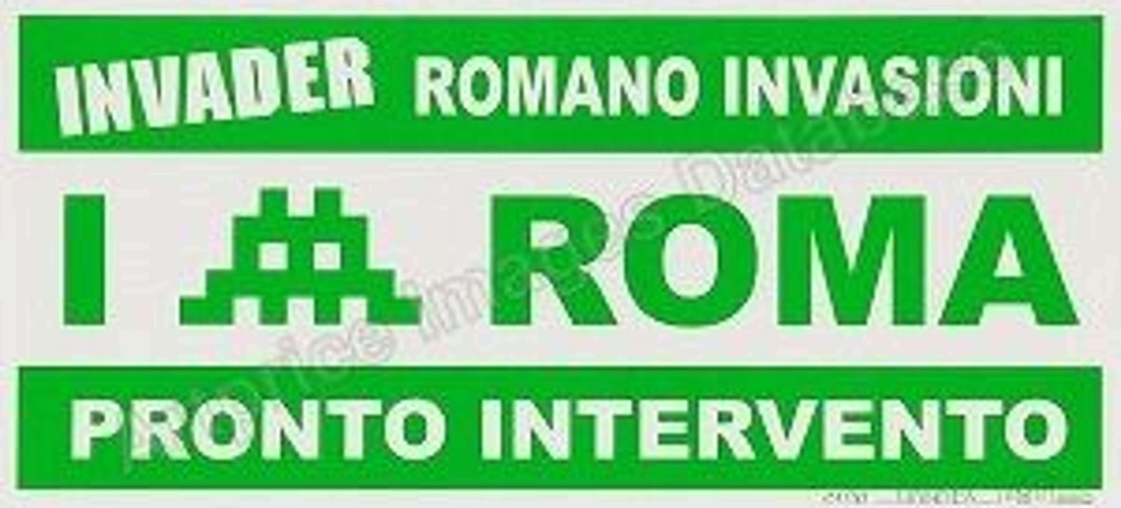 Mosaico E Muratura Roma (green) - Signed Print