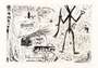 A. R. Penck: Concept - Signed Print