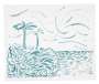 David Hockney: Green Bora Bora - Signed Print