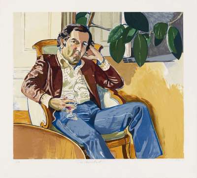 The Accountant - Signed Print by Alice Neel 1981 - MyArtBroker