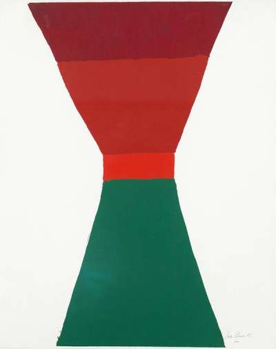 Red, Orange, Green - Signed Print by Jack Bush 1965 - MyArtBroker