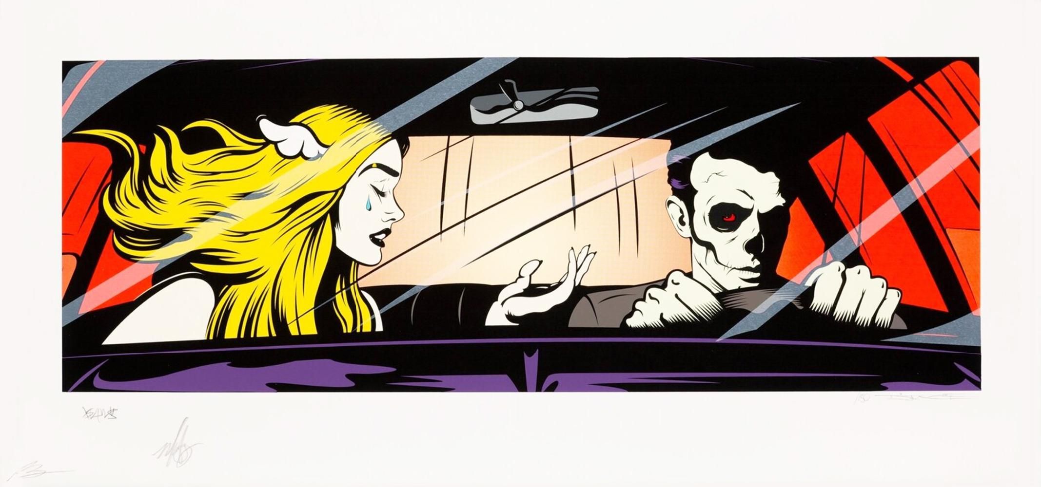 D*Face Drive By Shouting (Signed Print) 2017 | MyArtBroker