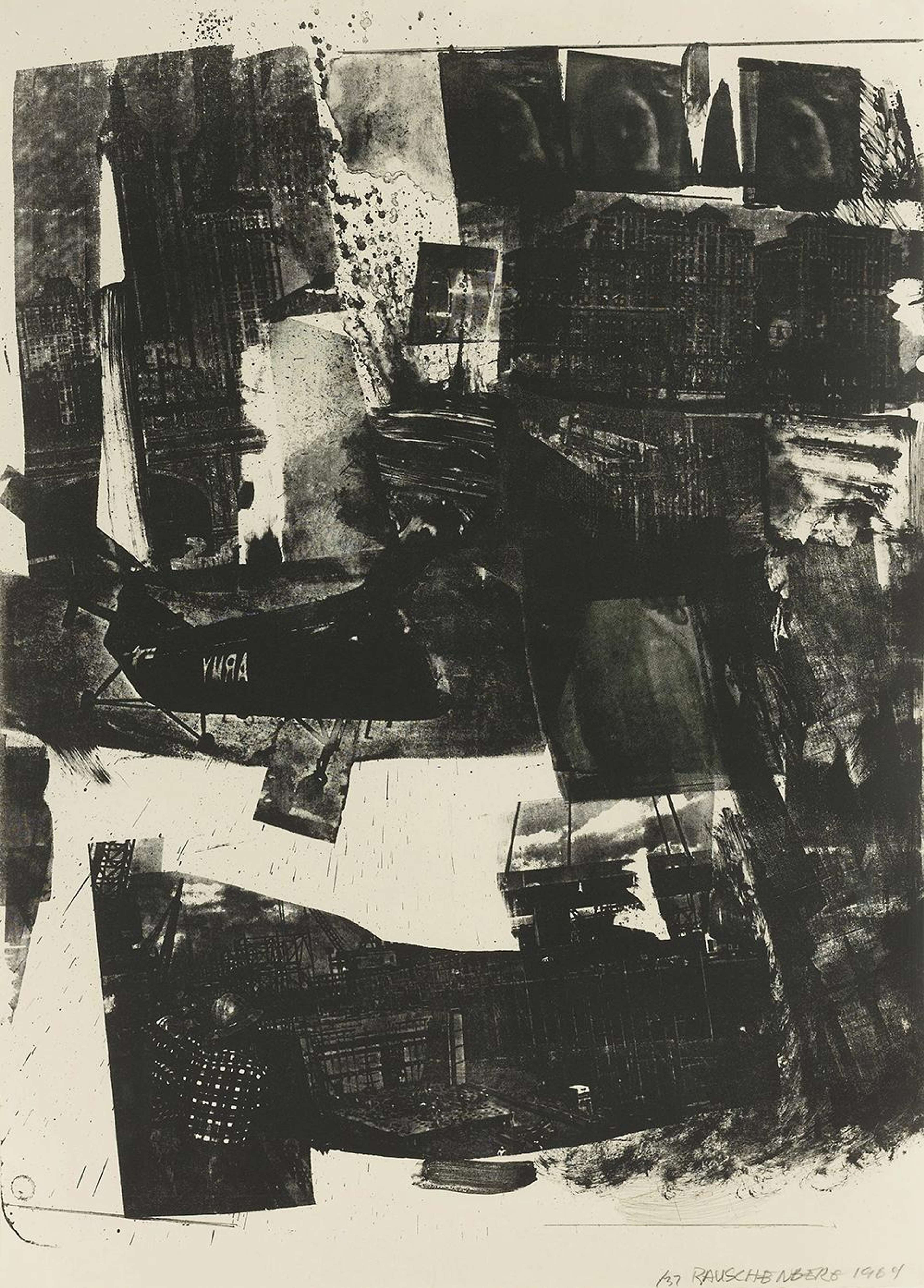 Spot - Signed Print by Robert Rauschenberg 1964 - MyArtBroker