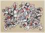 Jean Dubuffet: Course La Galope - Signed Print