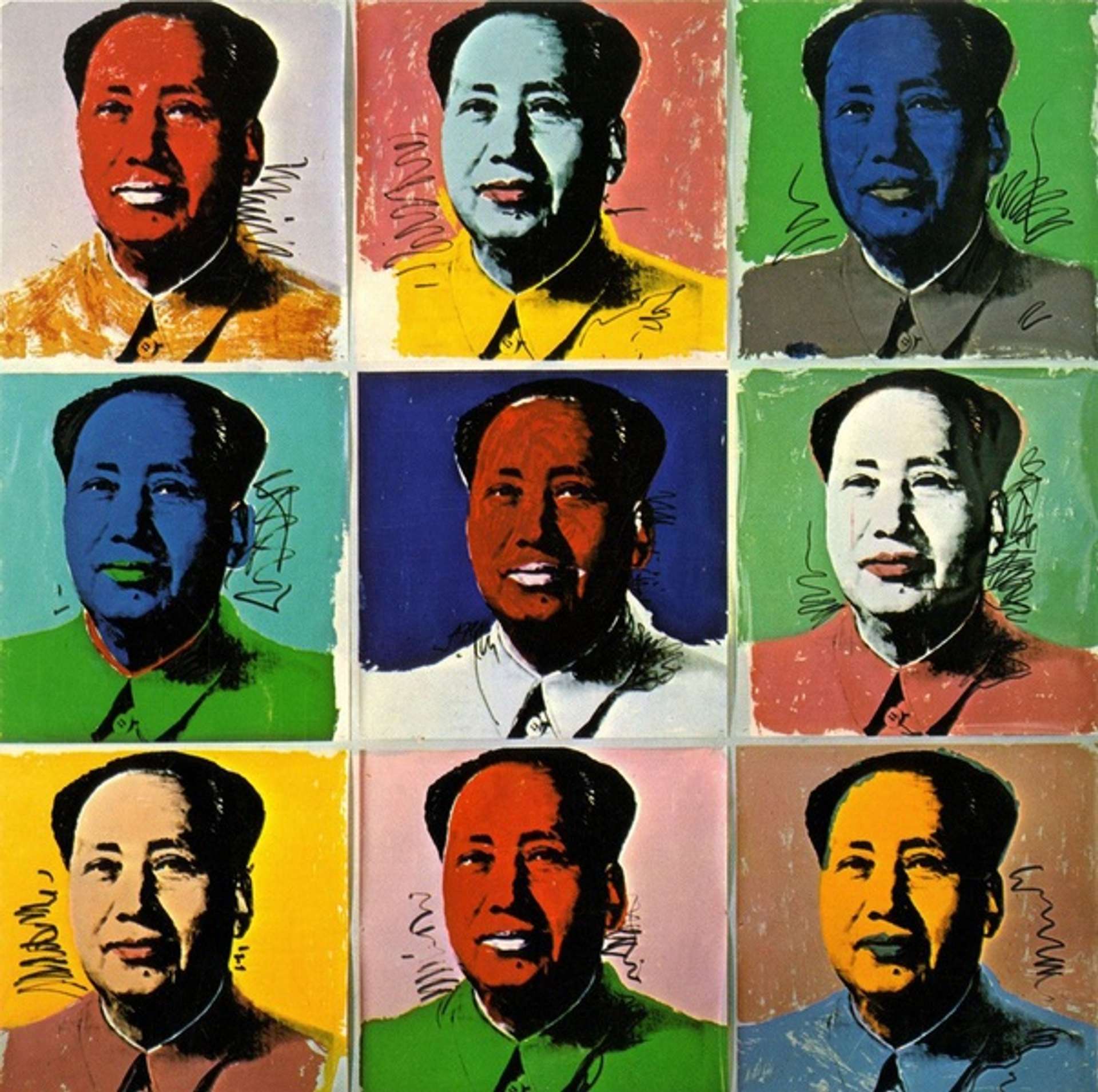 Mao Series by Andy Warhol