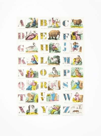 A Is For Alphabet - Signed Print by Peter Blake 1991 - MyArtBroker