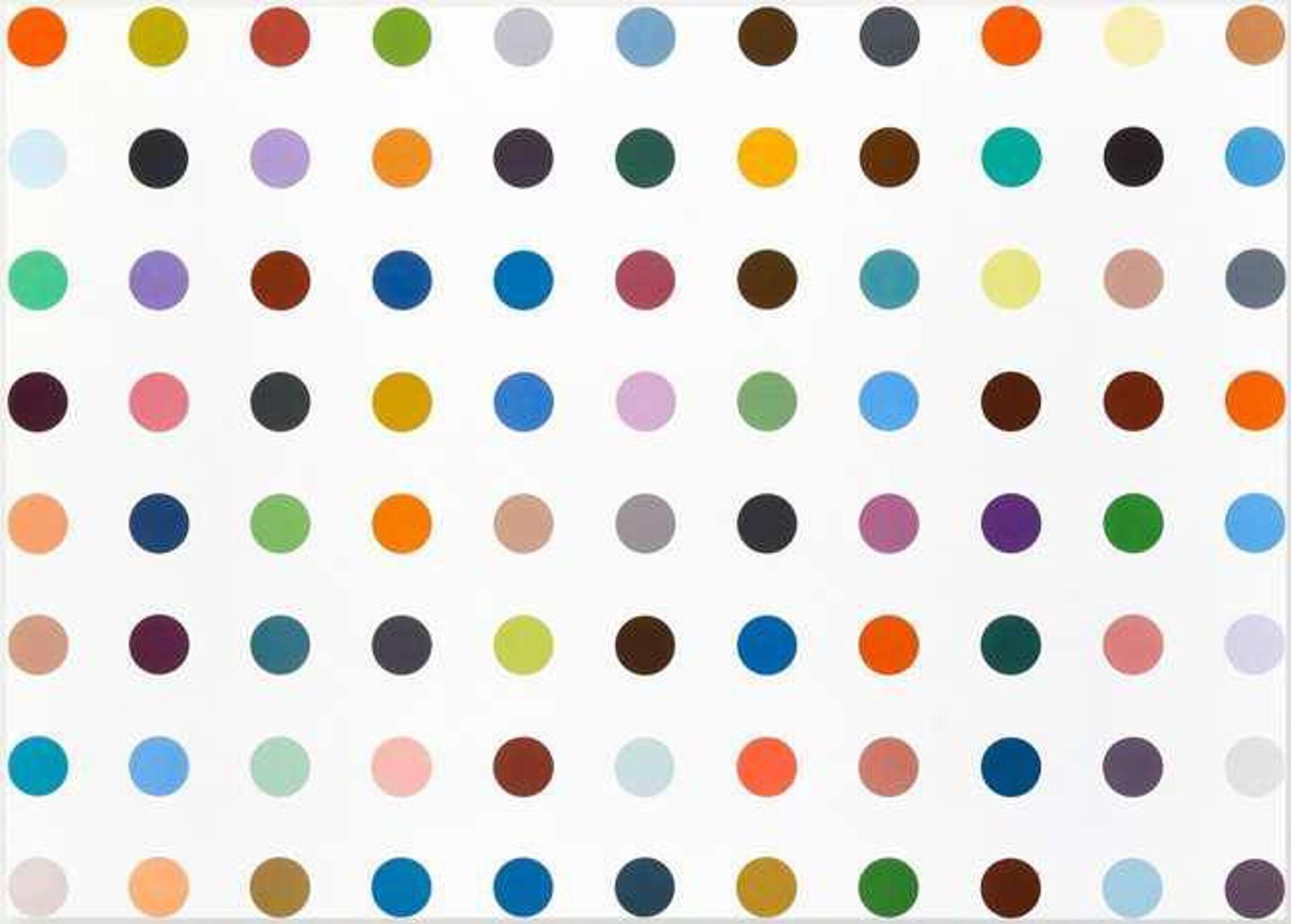 Damien Hirst: Postcard From Nucleohistone - Unsigned Print