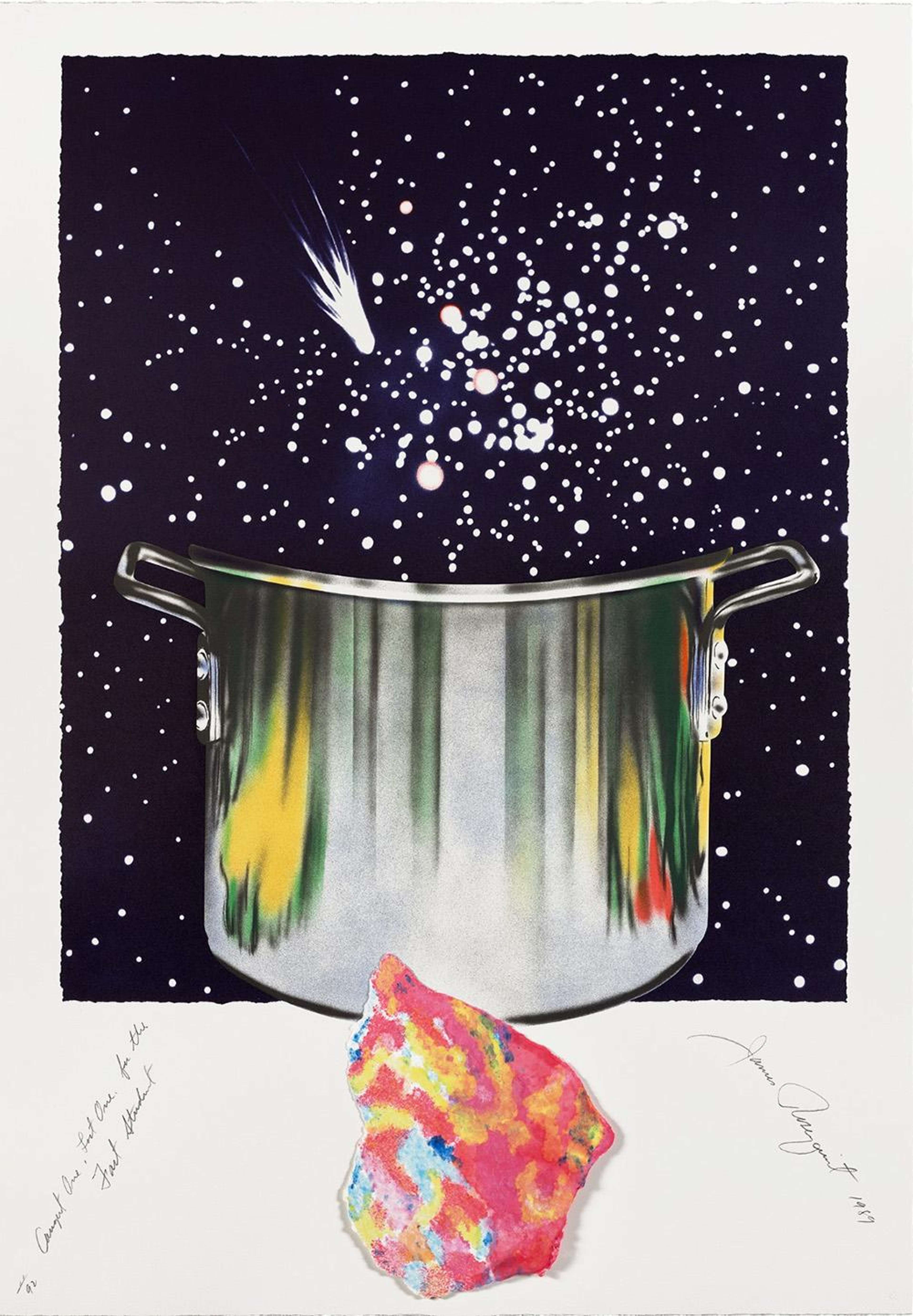 Caught One Lost One for the Fast Student or Star Catcher - Signed Print by James Rosenquist 1989 - MyArtBroker