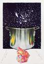 James Rosenquist: Caught One Lost One for the Fast Student or Star Catcher - Signed Print