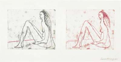 Seated Woman - Signed Print by Louise Bourgeois 2004 - MyArtBroker