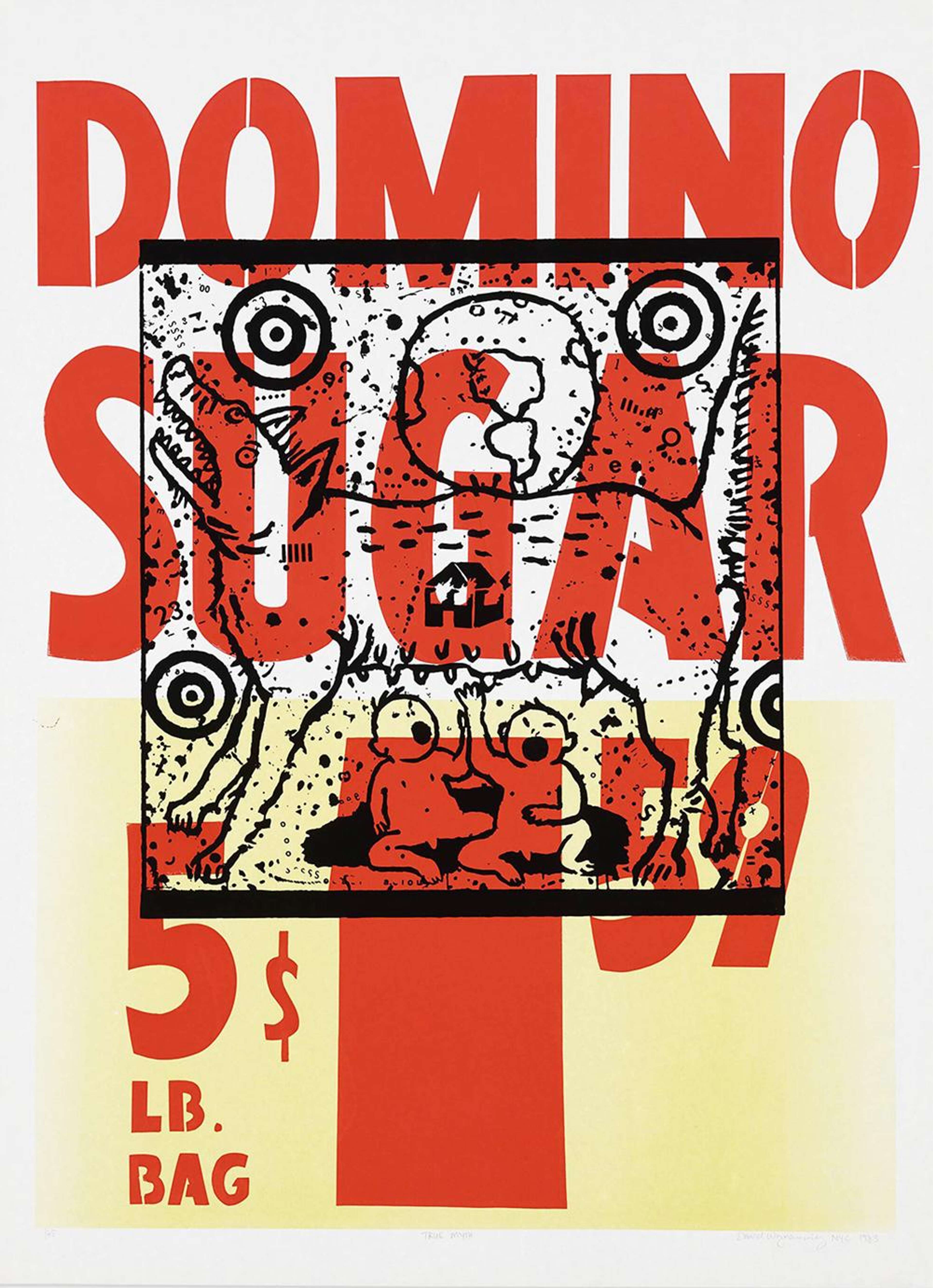 True Myth (Domino Sugar) - Signed Print by David Wojnarowicz 1983 - MyArtBroker
