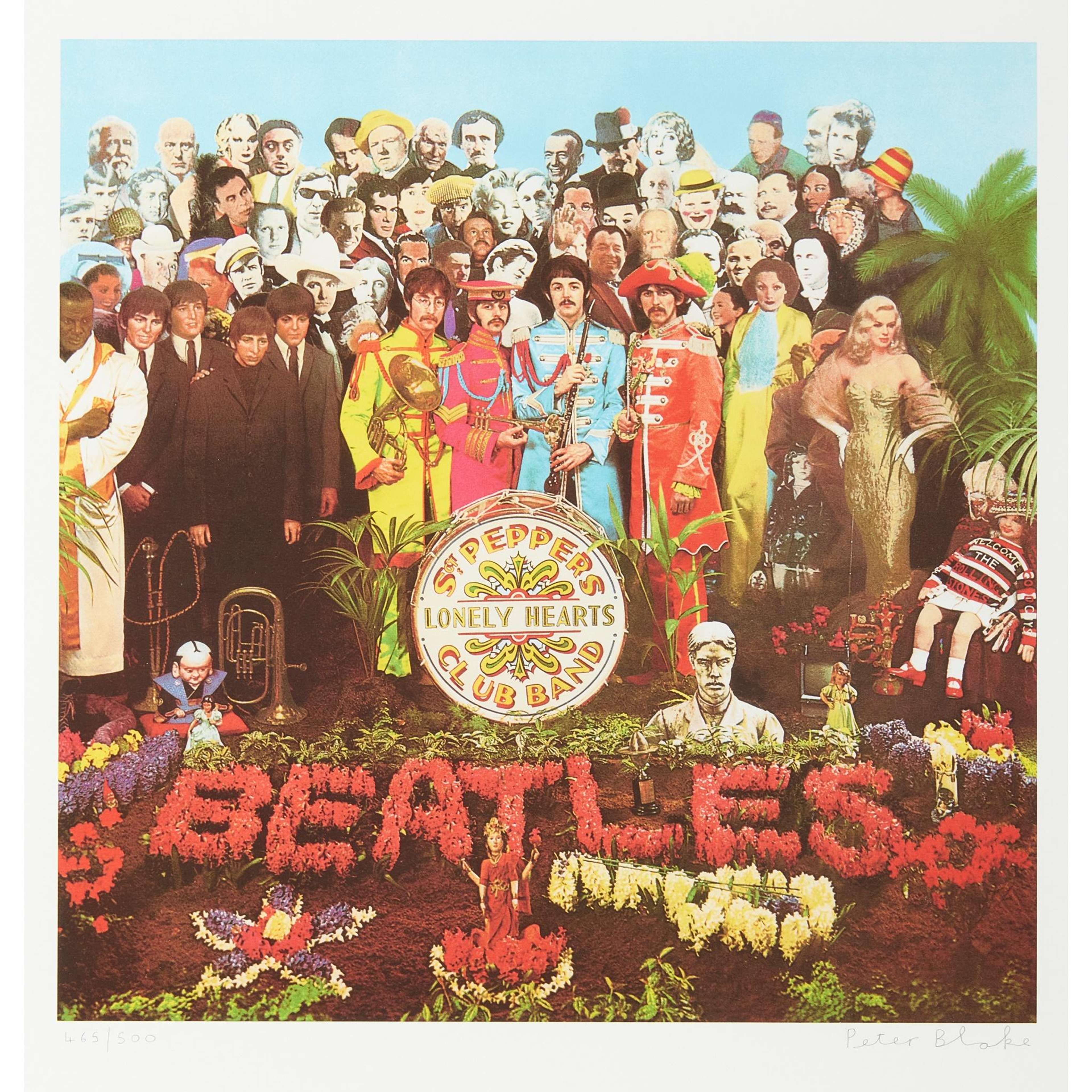Sergeant Peppers Lonely Hearts Club Band - Signed Print by Peter Blake 2007 - MyArtBroker