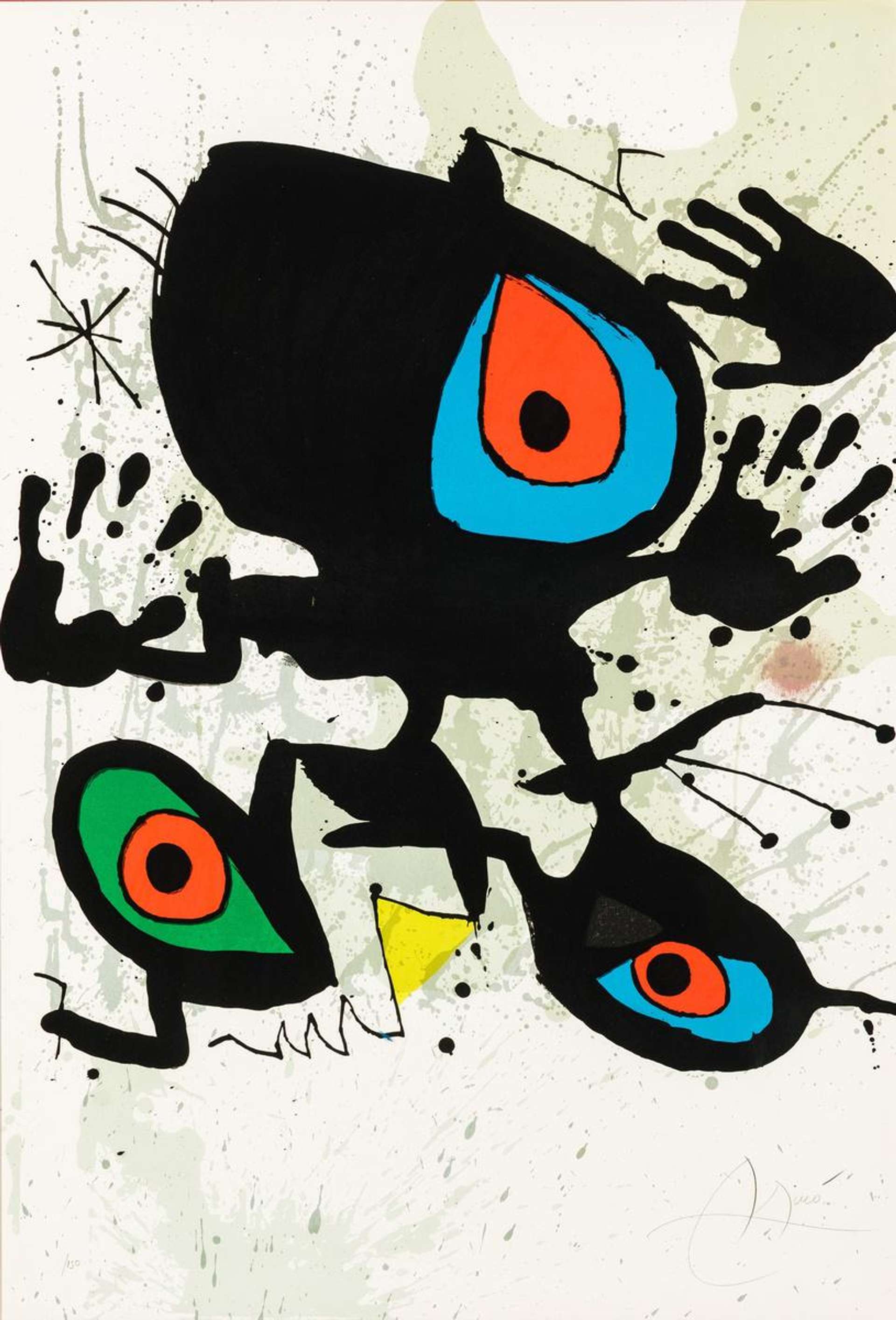 Hommage Miró - Signed Print by Joan Miró 1973 - MyArtBroker