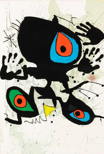 Joan Miró: Hommage Miró - Signed Print