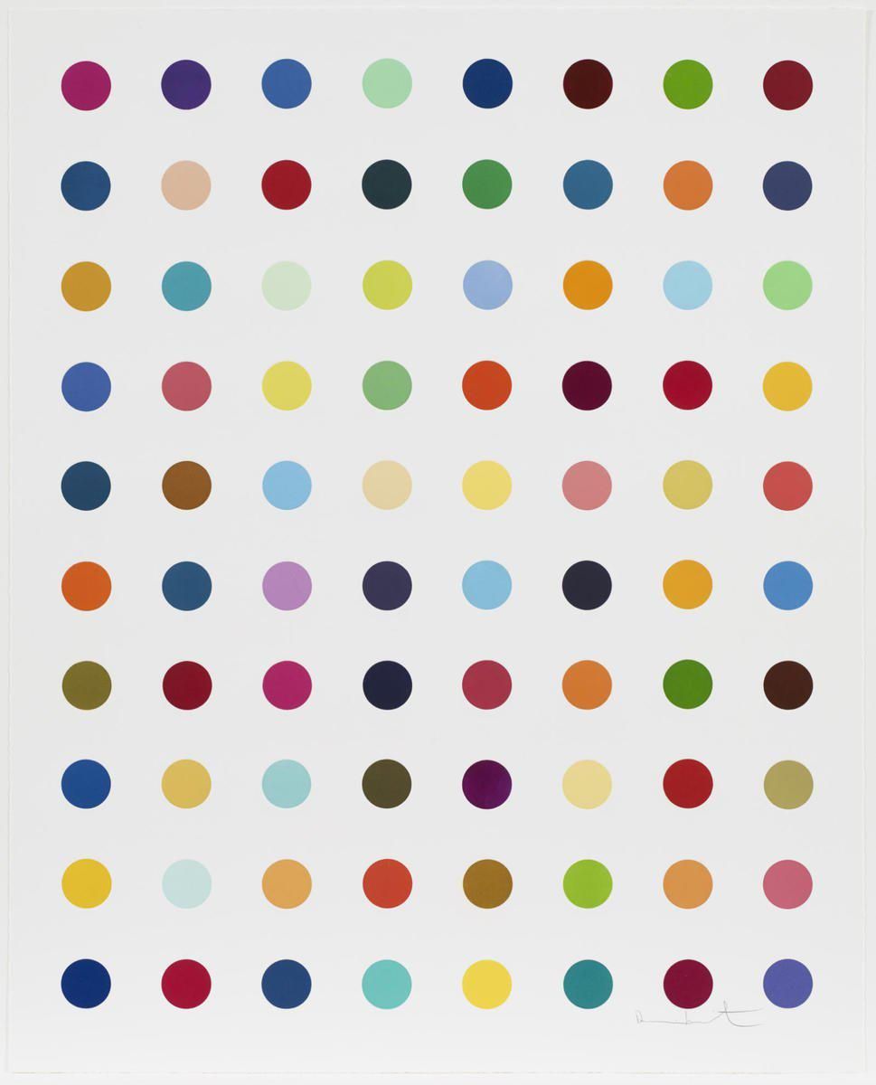 Damien Hirst Gly-Gly-Ala (Signed Print) 2016