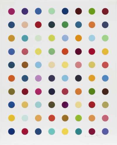 Damien Hirst: Gly-Gly-Ala - Signed Print