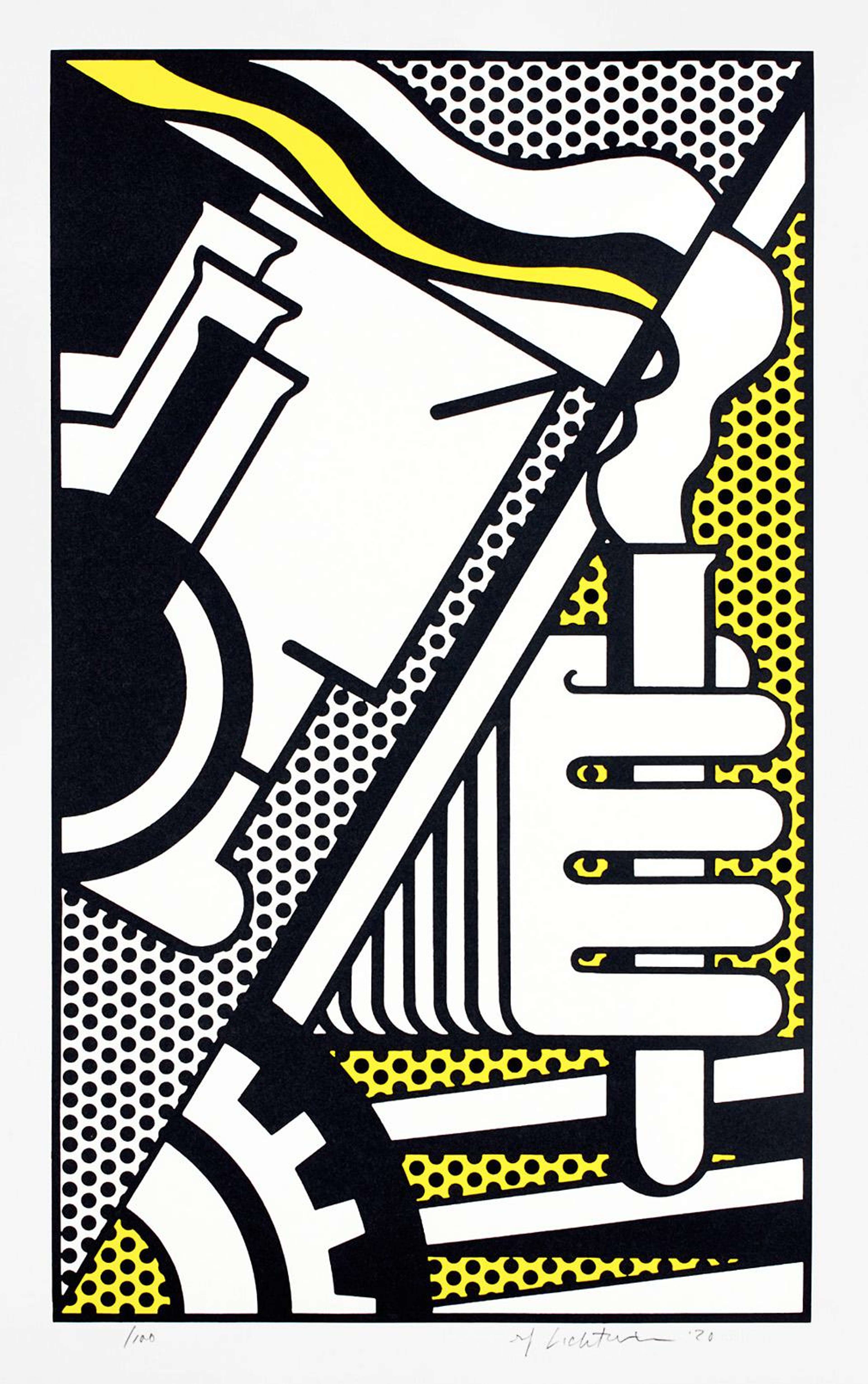 Chem IA - Signed Print by Roy Lichtenstein 1970 - MyArtBroker