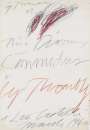Cy Twombly: Nine Discourses On Commodus - Signed Print