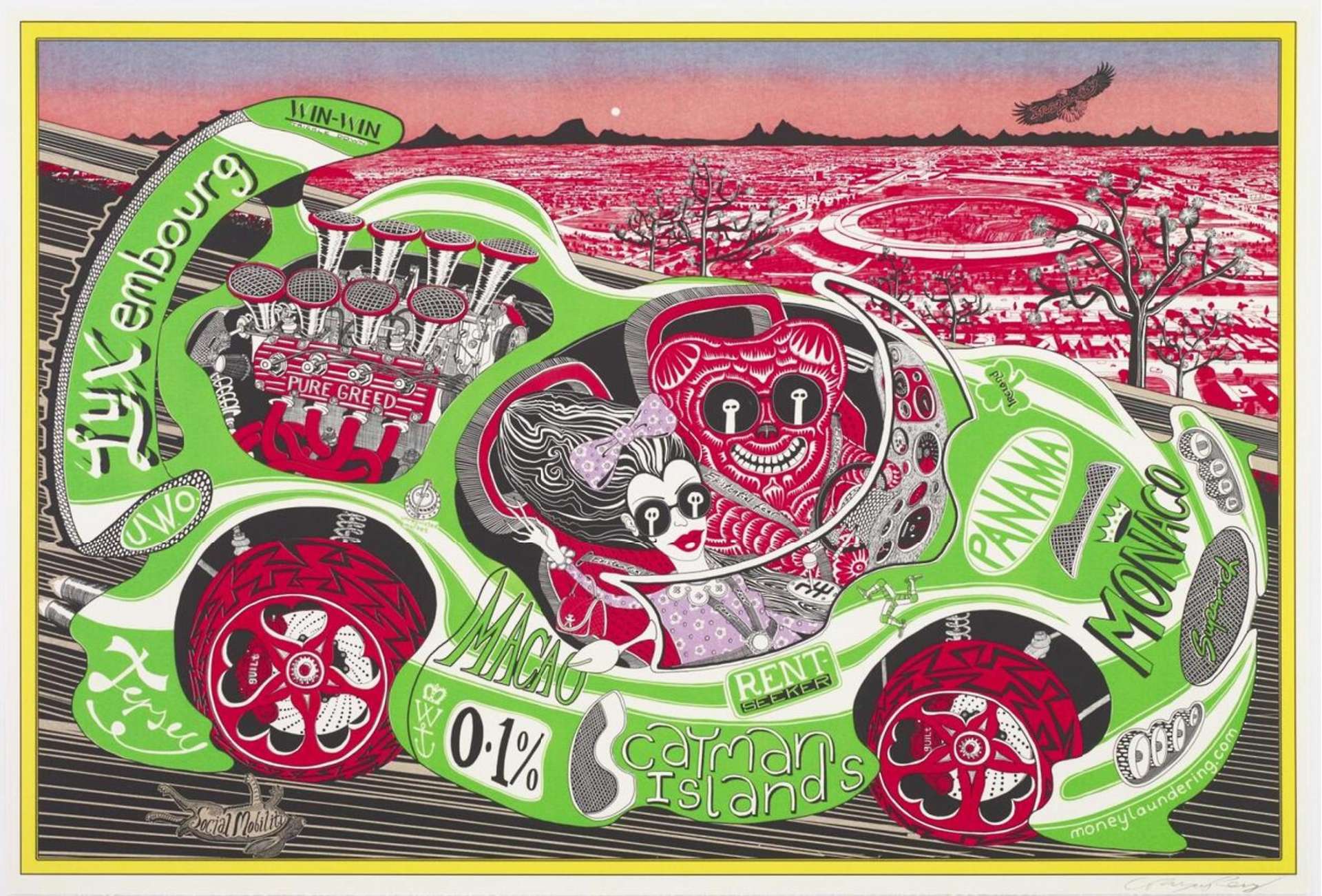 Grayson Perry: Sponsored By You - Signed Print